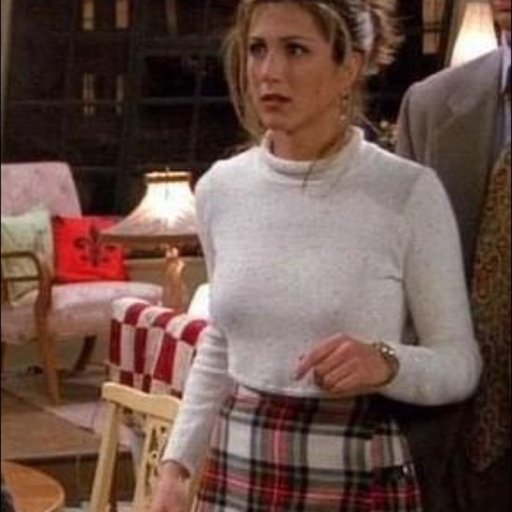 Plaid Wool Skirt - Picture 7 of 7